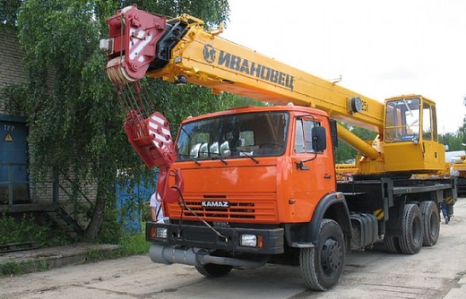 Автокран «Ивановец» 25 тонн Камаз Автокран «Ивановец» 25 тонн Камаз